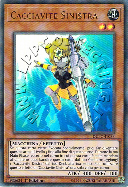 Cacciavite Sinistra