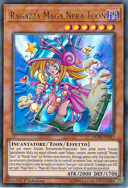 Ragazza Maga Nera Toon