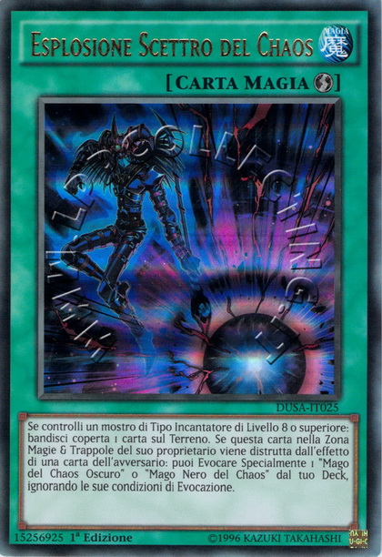 Scarica dello Scettro del Chaos