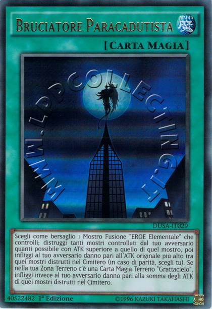 Bruciatore Paracadutista