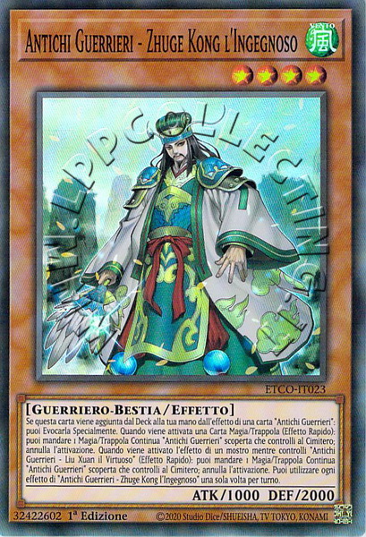 Antichi Guerrieri - Zhuge Kong l