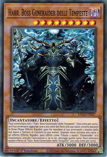 Harr, Boss Generaider delle Tempeste