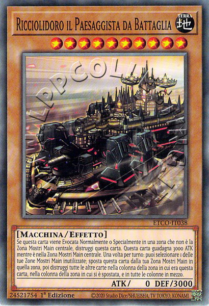 Ricciolidoro il Paesaggista da Battaglia
