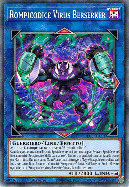 Rompicodice Virus Berserker