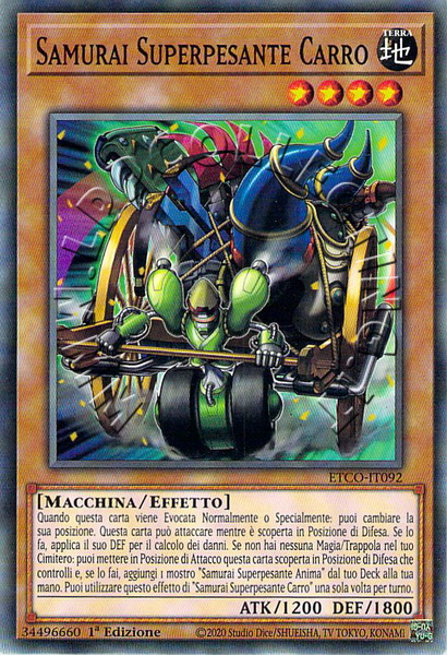 Samurai Superpesante Carro