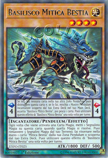 Basilisco Mitica Bestia