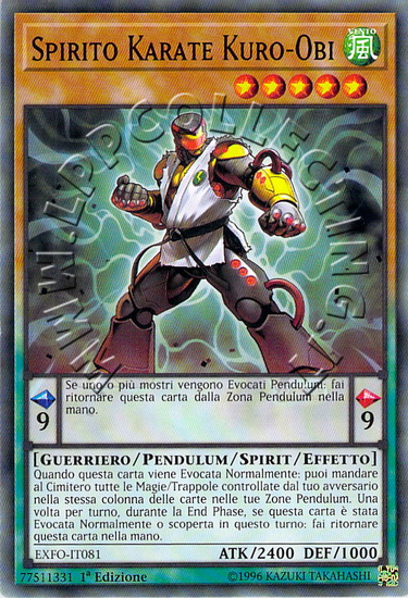 Spirito Karate Kuro-Obi