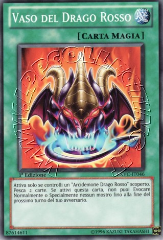 Vaso del Drago Rosso