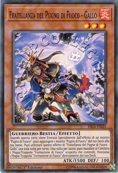 Fratellanza del Pugno di Fuoco - Gallo
