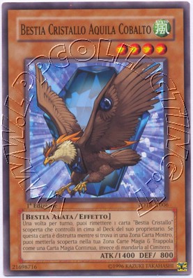 Bestia Cristallo Aquila Cobalto