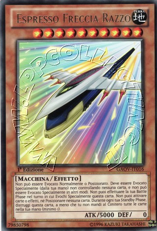 Espresso Freccia Razzo