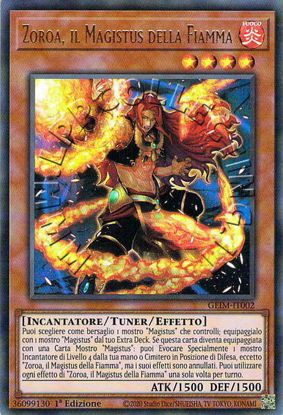 Zoroa, il Magistus della Fiamma 