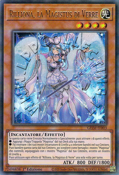 Rilliona, la Magistus di Verre 