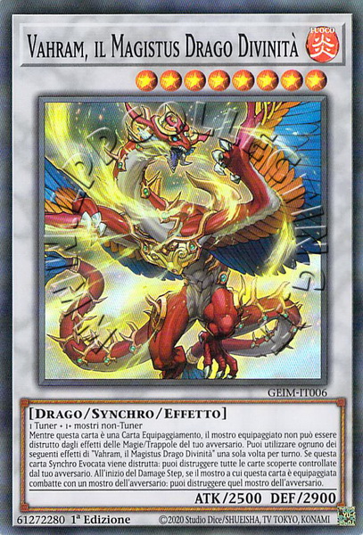 Vahram, il Magistus Drago Divinità