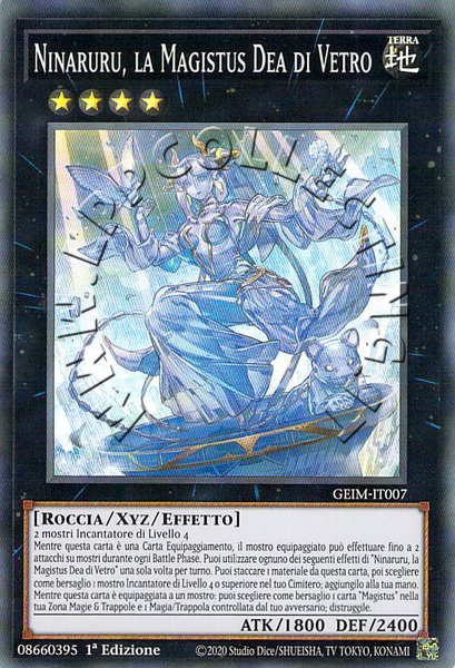 Ninaruru, la Magistus Dea di Vetro