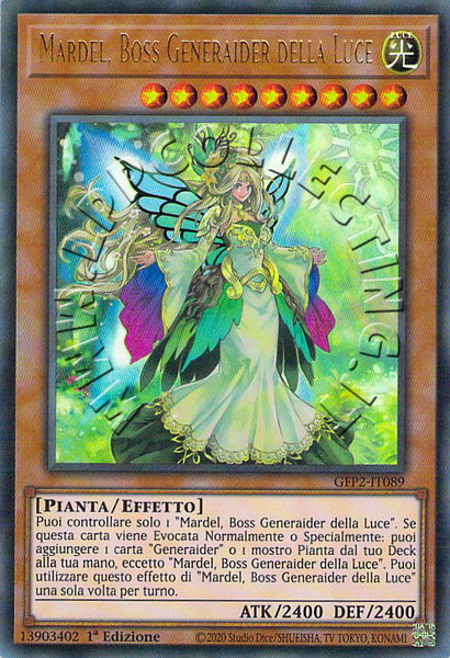 Mardel, Boss Generaider della Luce