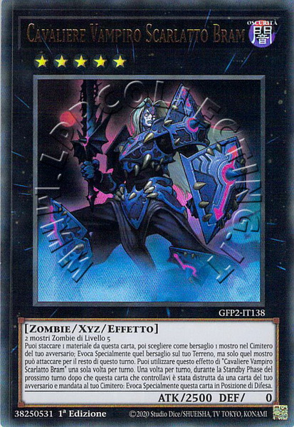 Cavaliere Vampiro Scarlatto Bram