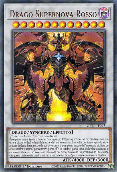 Drago Supernova Rosso