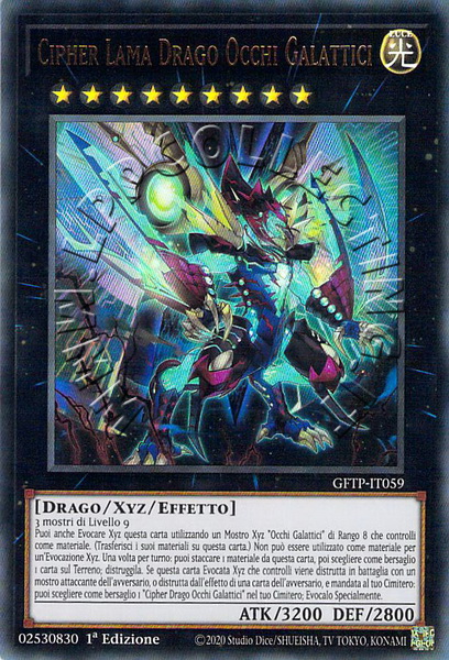 Cipher Lama Drago Occhi Galattici