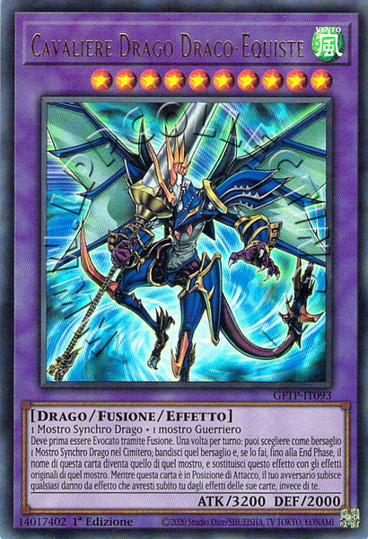 Cavaliere Drago Draco-Equiste