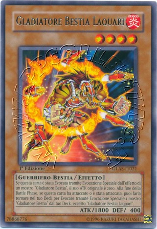 Gladiatore Bestia Laquari