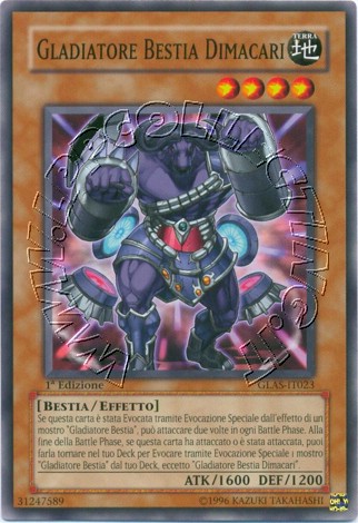 Gladiatore Bestia Dimacari