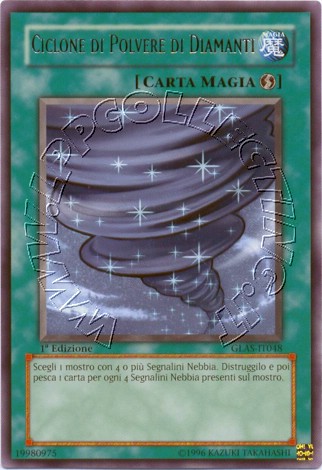 Ciclone di Polvere di Diamanti