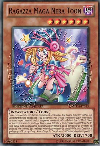 Ragazza Maga Nera Toon