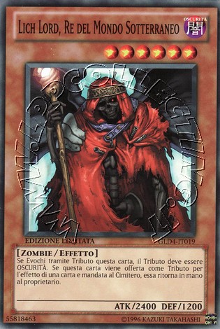 Lich Lord, Re del Mondo Sotterraneo