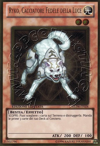 Ryko, Cacciatore Fedele della Luce
