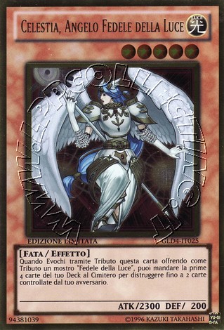 Celestia, Angelo Fedele della Luce