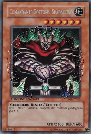 Comandante Gottoms, Spadaccino