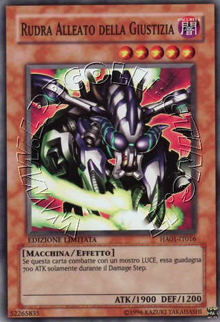 Rudra Alleato della Giustizia