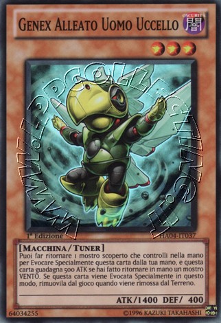 Genex Alleato Uomo Uccello