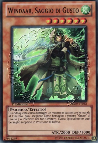 Windaar, Saggio di Gusto