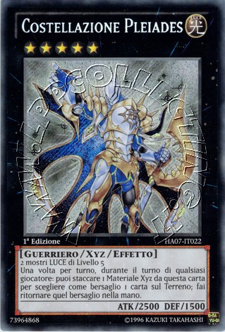 Costellazione Pleiades