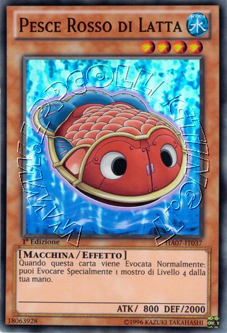 Pesce Rosso di Latta