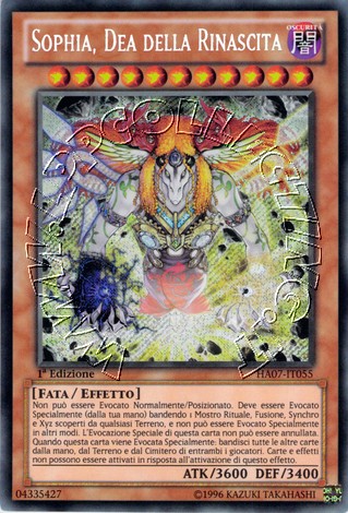 Sophia, Dea della Rinascita