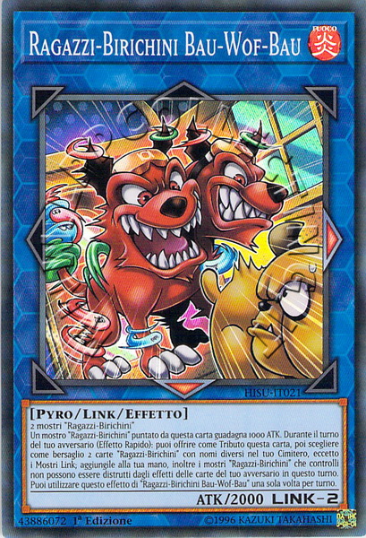 Ragazzi-Birichini Bau-Wof-Bau

