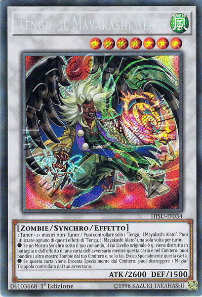 Tengu, il Mayakashi Alato
