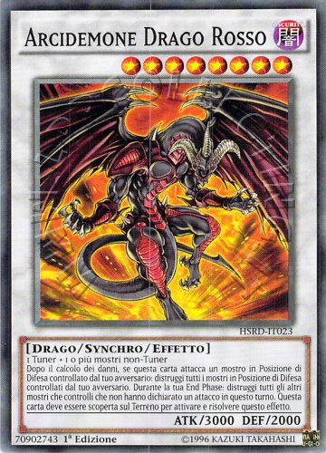 Arcidemone Drago Rosso