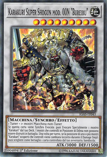 Karakuri Super Shogun mod. 00N "Bureibu"