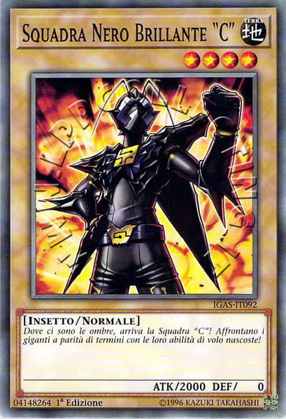 Squadra Nero Brillante "C"