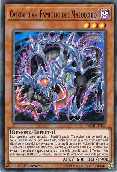 Catoblepas, Famiglio del Malocchio 