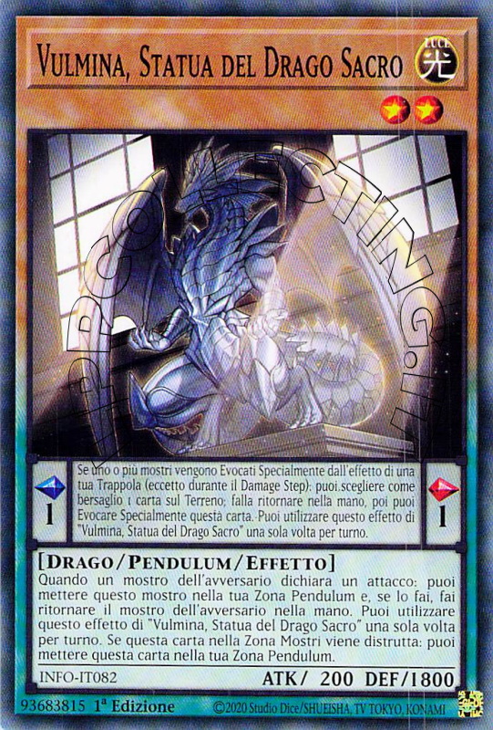 Vulmina Statua del Drago Sacro