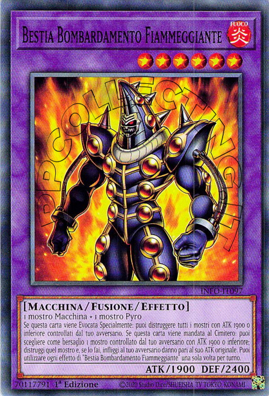 Bestia Bombardamento Fiammeggiante