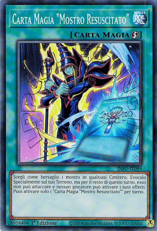 Carta Magia "Mostro Resuscitato"