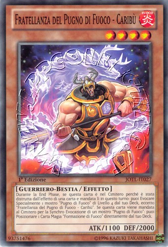 Fratellanza del Pugno di Fuoco - Caribù