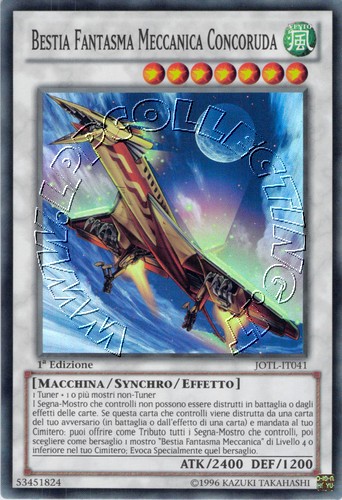 Bestia Fantasma Meccanica Concoruda