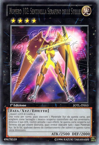 Numero 102: Sentinella Serafino delle Stelle
